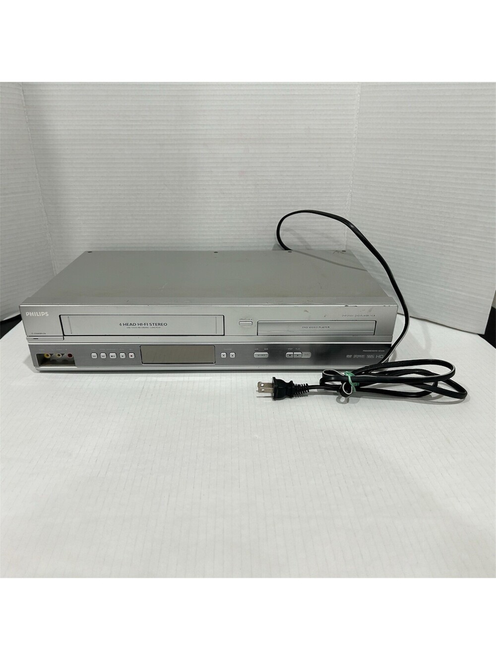 Philips DVP3150V/37 VCR DVD Combo Player Hi-Fi 4 Head - No Remote Tested/Working